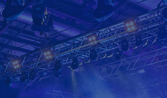 Scheinwerfer auf einem Konzert